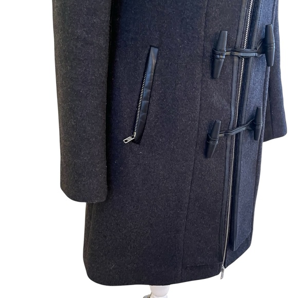 Mackage Gray Wool/Cashmere Zipper Toggle "Steffy" Jacket S - Picture 6 of 15